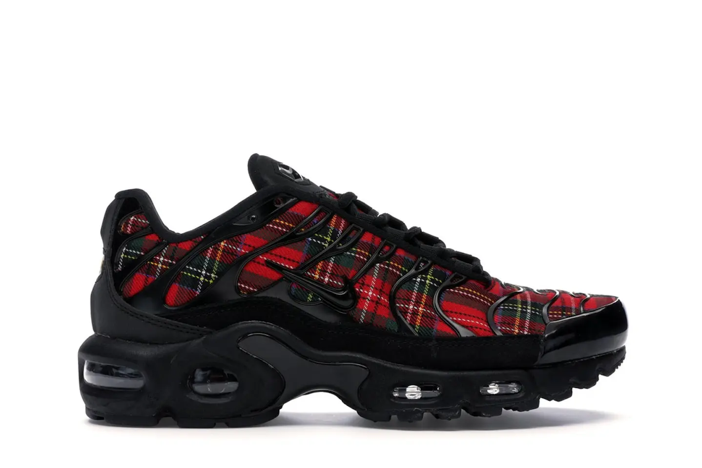 Nike Air Max Plus Tartan Black (Women's) - AV9955-001 - US