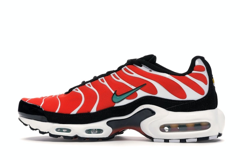 Nike Air Max Plus Team Orange Neptune Green - 852630-801 Nike Air Max Plus Team Orange Neptune Green - 852630-801