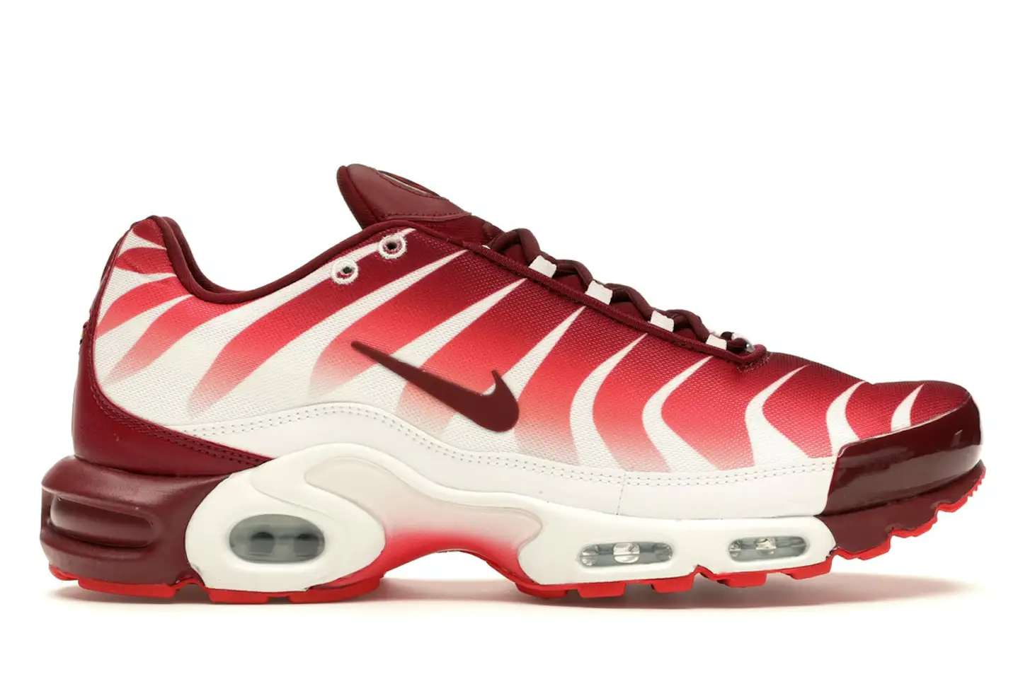 Nike Air Max Plus Tn Se White Team Red-Speed Red Men's - AQO237-101 - US