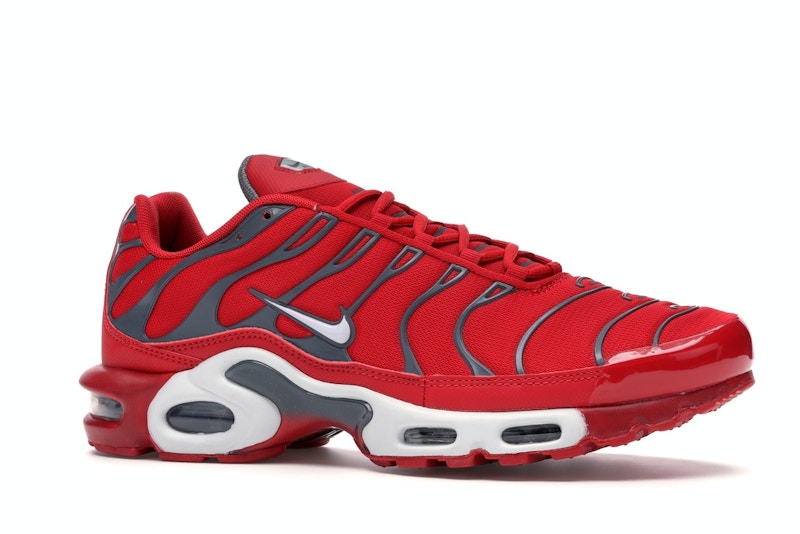 Nike Air Max Plus University Red Pure Platinum