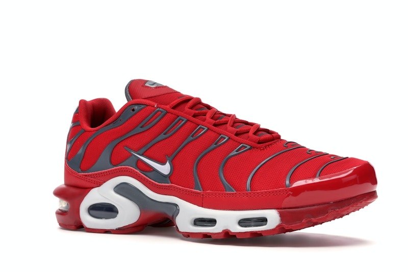 Nike Air Max Plus University Red Pure Platinum