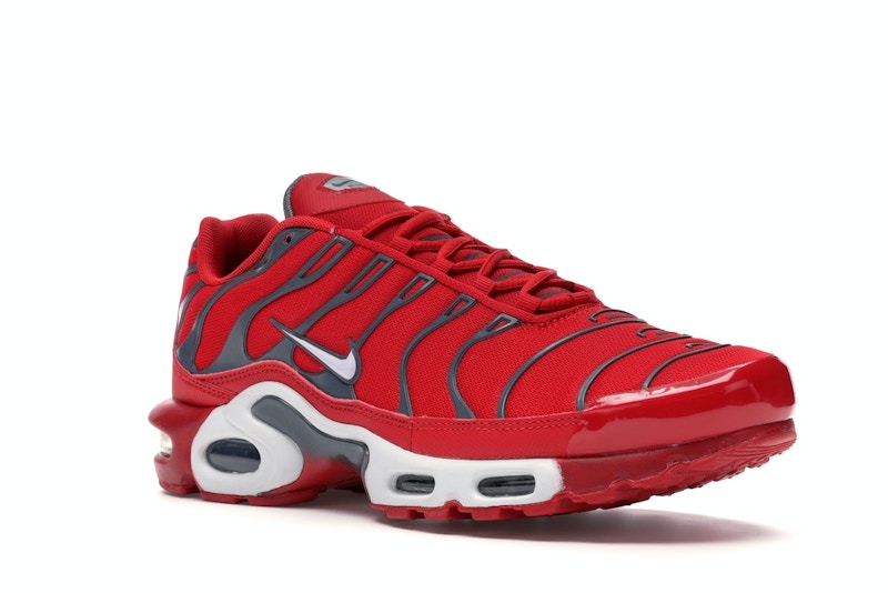 Nike Air Max Plus University Red Pure Platinum