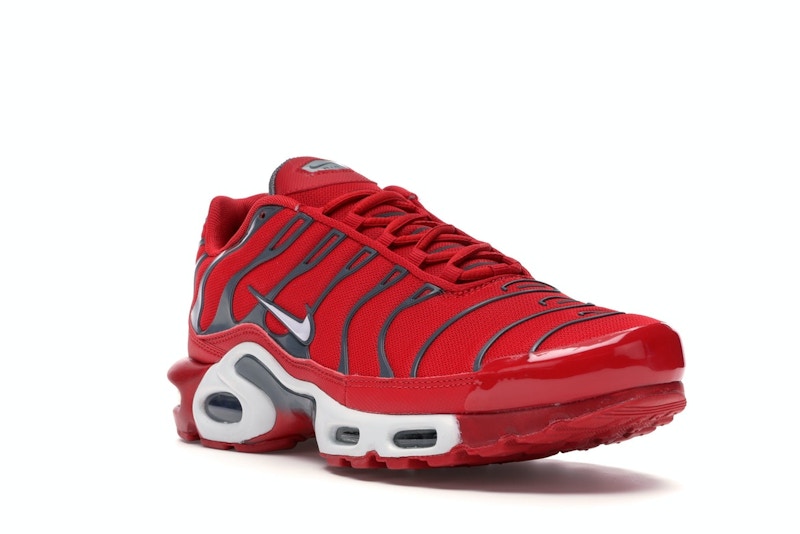 Nike Air Max Plus University Red Pure Platinum