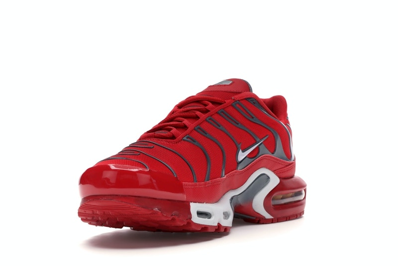 Nike Air Max Plus University Red Pure Platinum