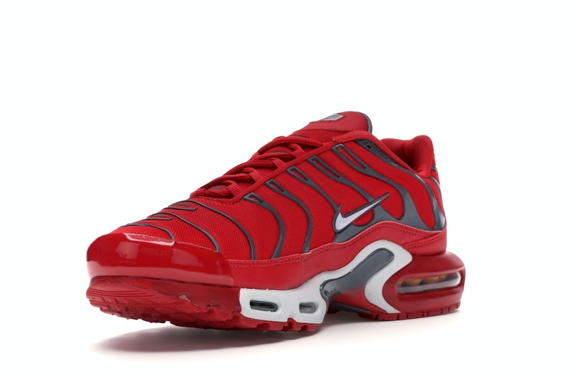 Nike Air Max Plus University Red Pure Platinum