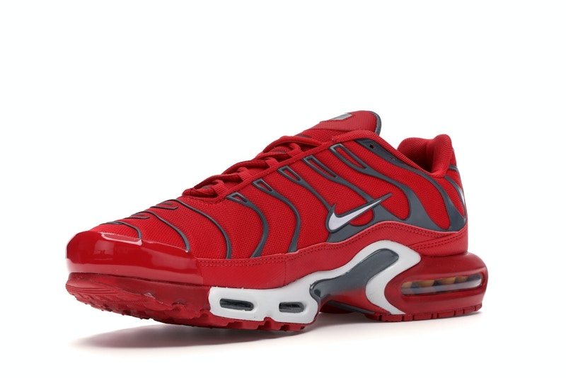 Nike Air Max Plus University Red Pure Platinum
