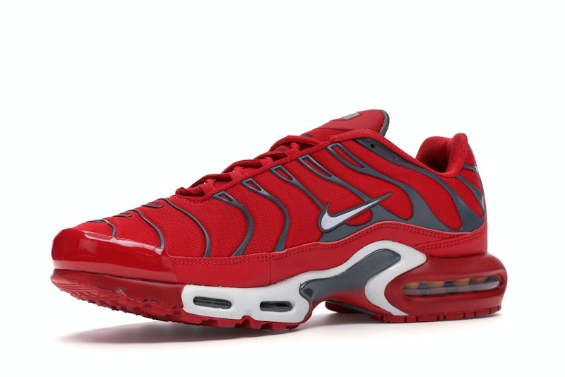 Nike Air Max Plus University Red Pure Platinum