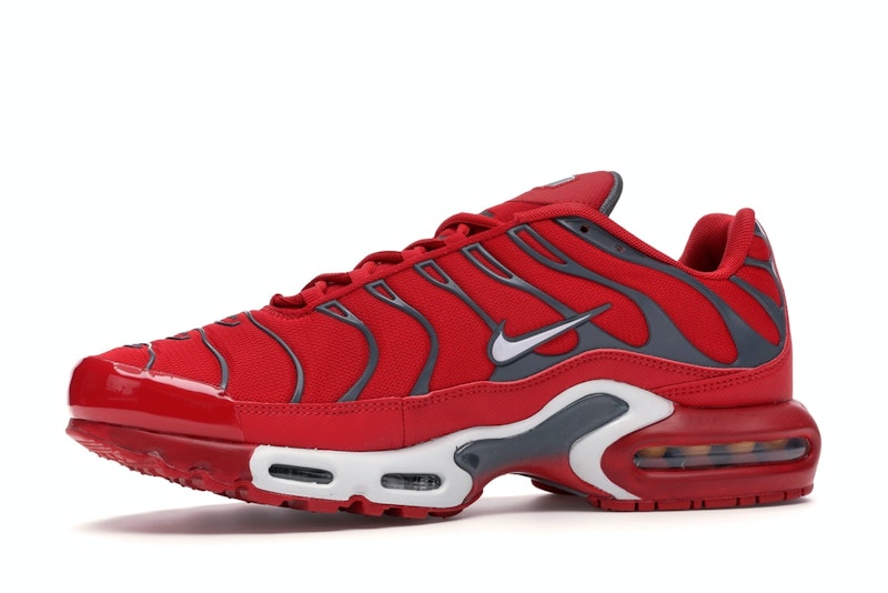 Nike Air Max Plus University Red Pure Platinum