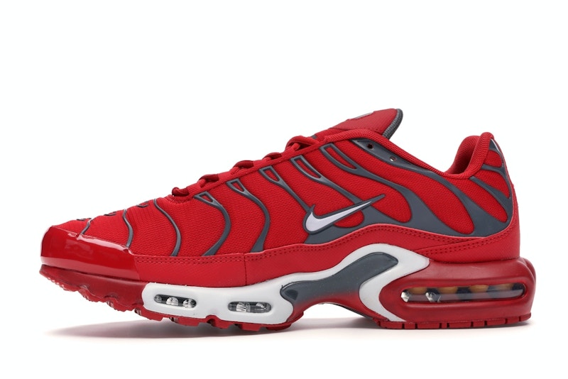 Nike Air Max Plus University Red Pure Platinum