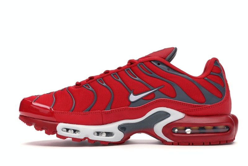 Nike Air Max Plus University Red Pure Platinum