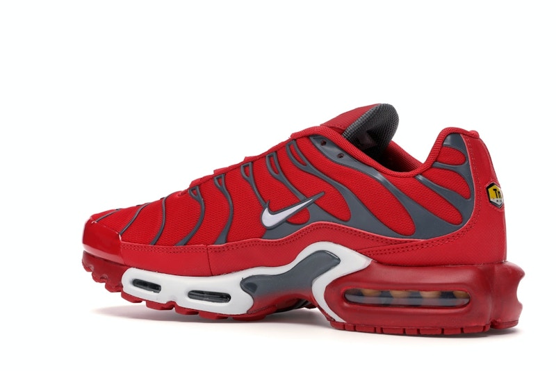 Nike Air Max Plus University Red Pure Platinum