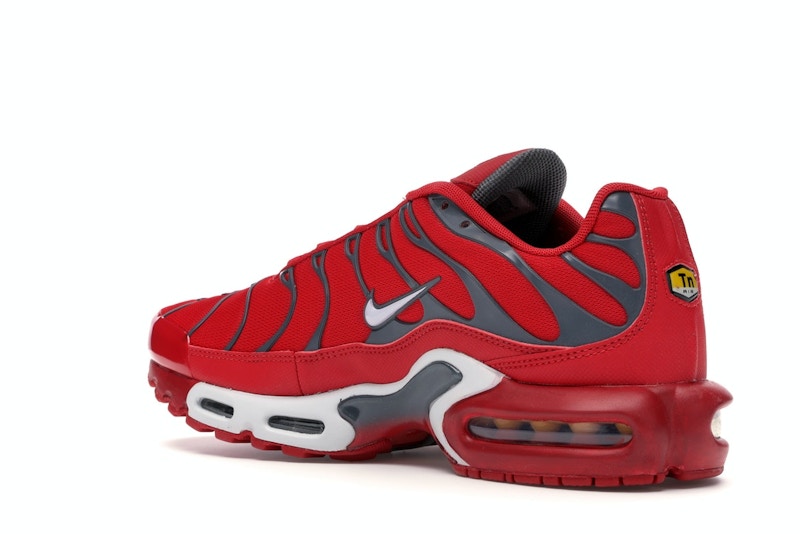 Nike Air Max Plus University Red Pure Platinum