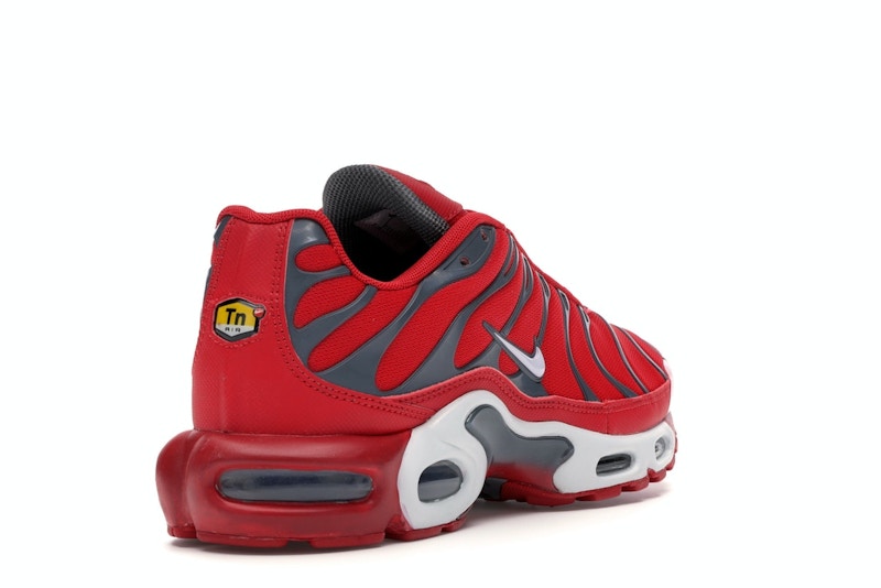 Nike Air Max Plus University Red Pure Platinum
