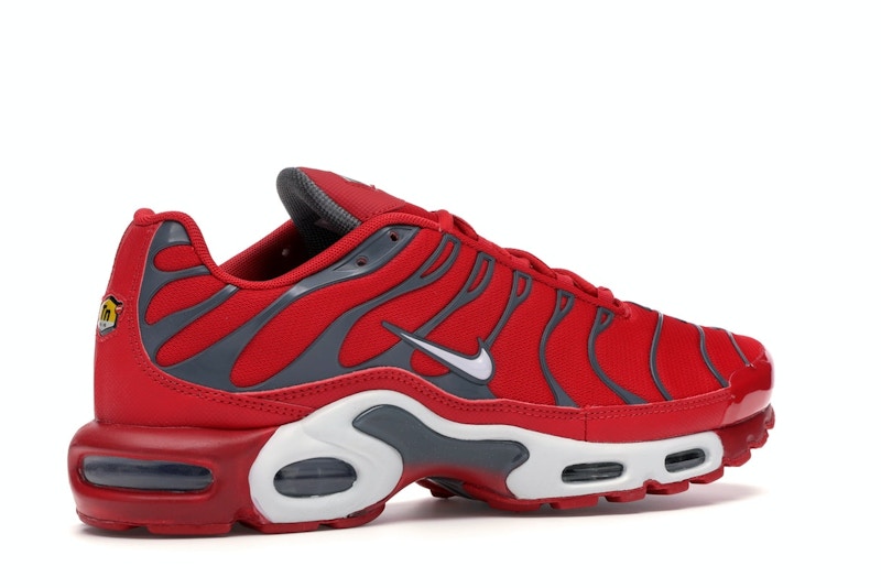 Nike Air Max Plus University Red Pure Platinum