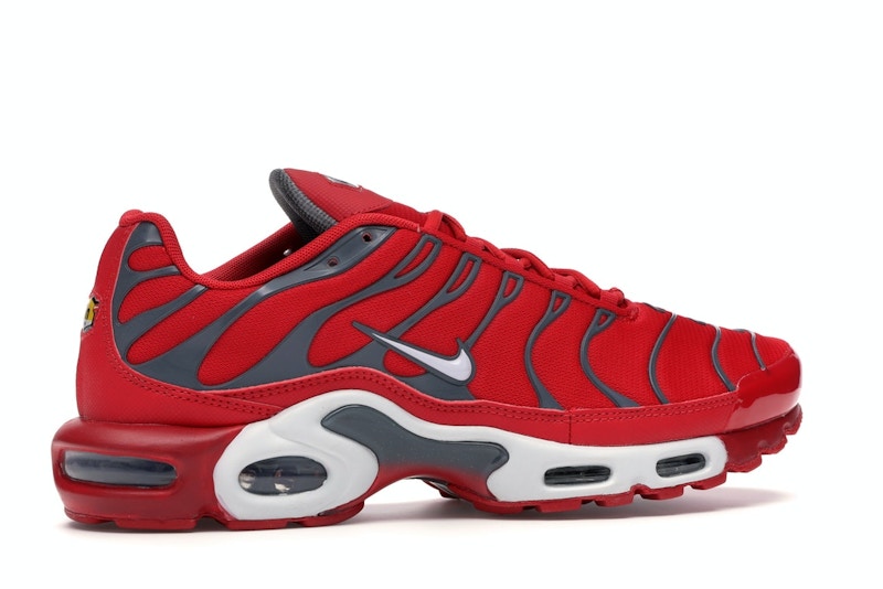 Nike Air Max Plus University Red Pure Platinum