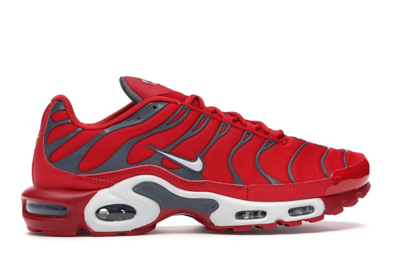 Nike Air Max Plus University Red Pure Platinum