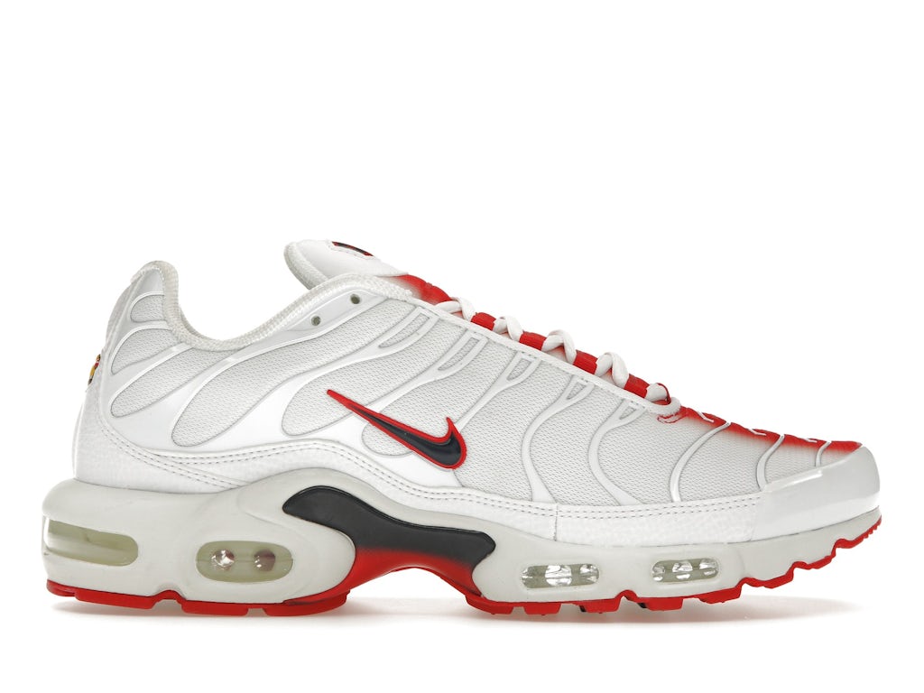 Nike Air Max Plus White University Red Men's - FN3410-100 - US