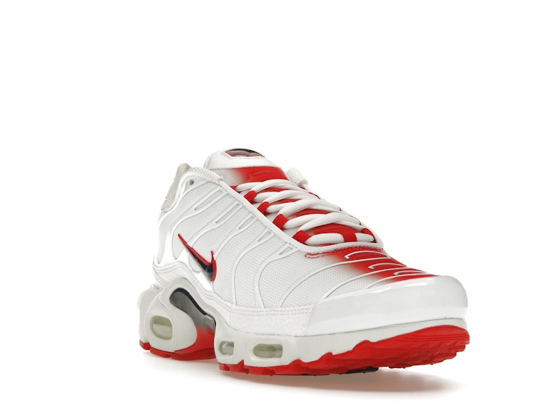 Nike Air Max Plus White University Red