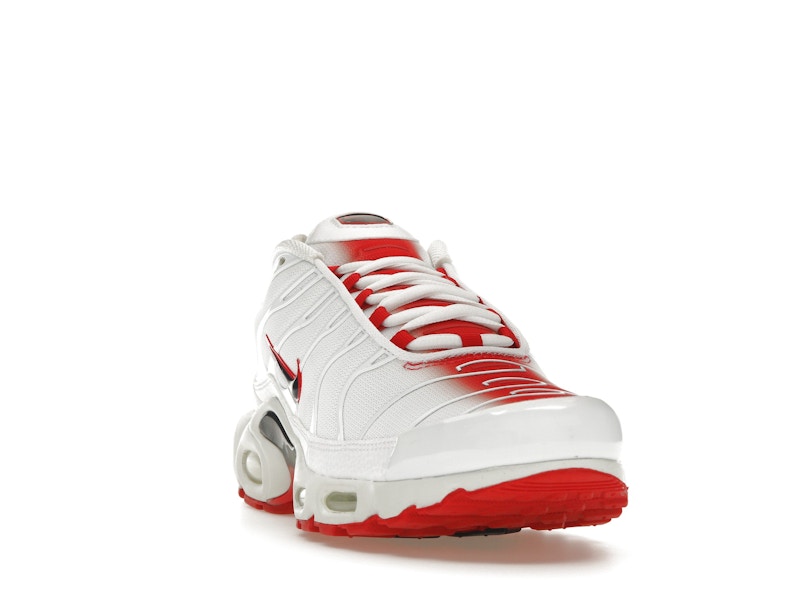 Nike Air Max Plus White University Red
