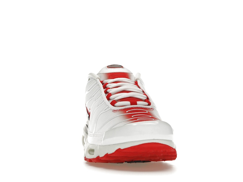 Nike Air Max Plus White University Red