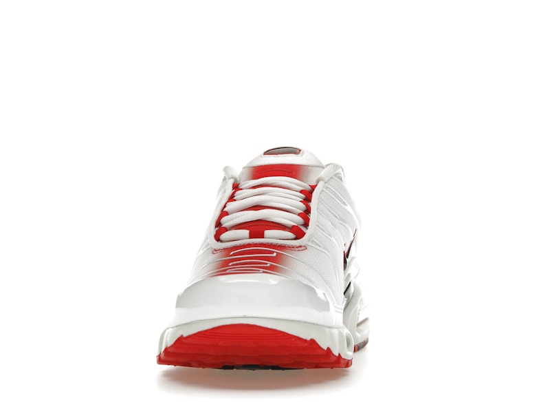 Nike Air Max Plus White University Red