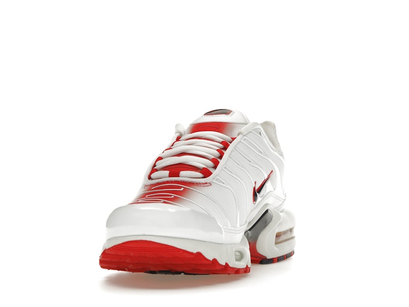 Nike Air Max Plus White University Red