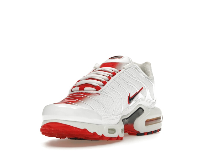 Nike Air Max Plus White University Red