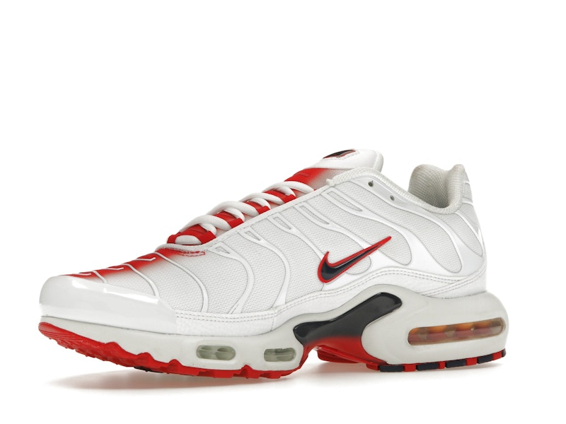 Nike Air Max Plus White University Red