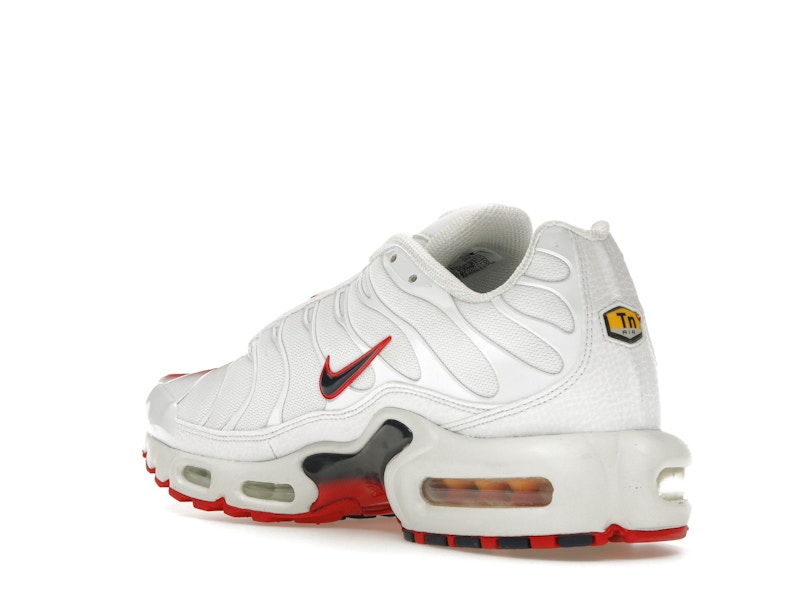 Nike Air Max Plus White University Red