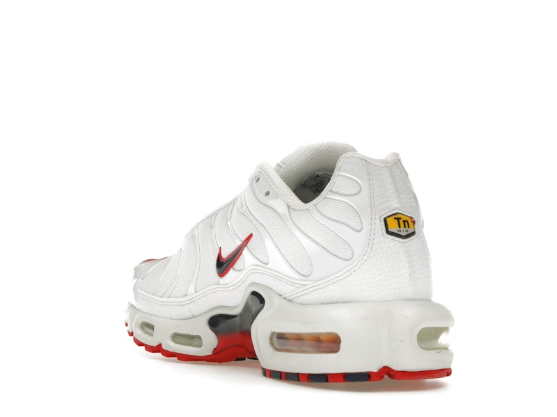 Nike Air Max Plus White University Red