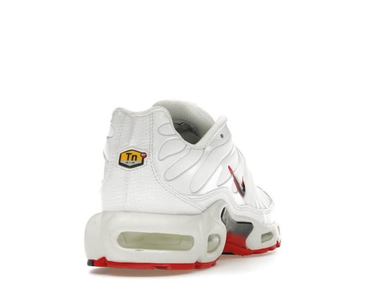 Nike Air Max Plus White University Red