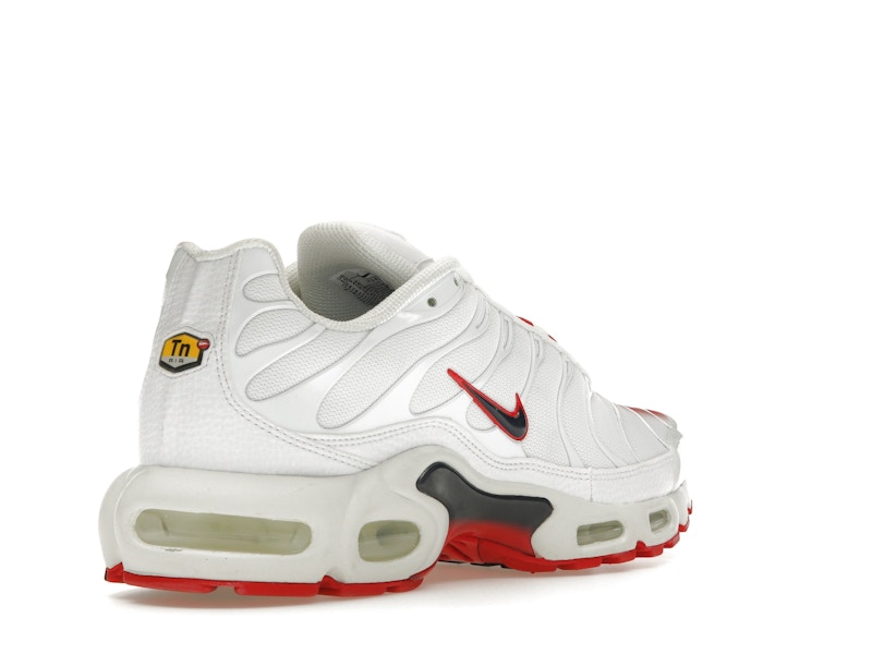 Nike Air Max Plus White University Red