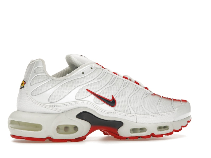 Nike Air Max Plus White University Red