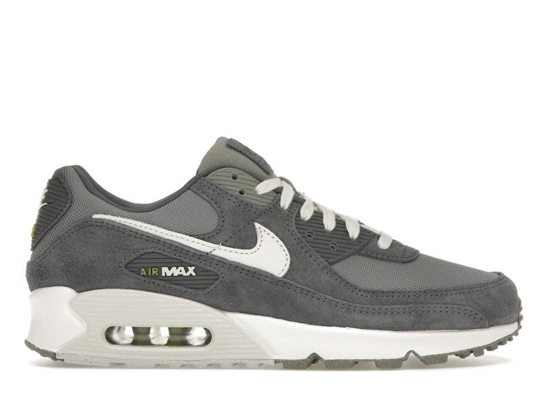 Nike air max 90 leather grey hot sale