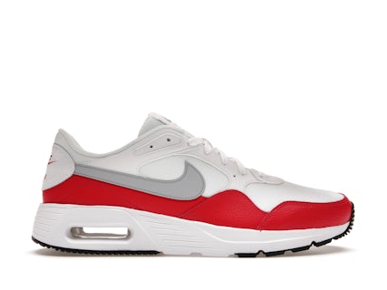 Nike Air Max SC White University Red Wolf Grey Men's CW4555-107 US