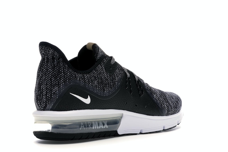 Nike air max sequent 3 black white dark grey Outlet
