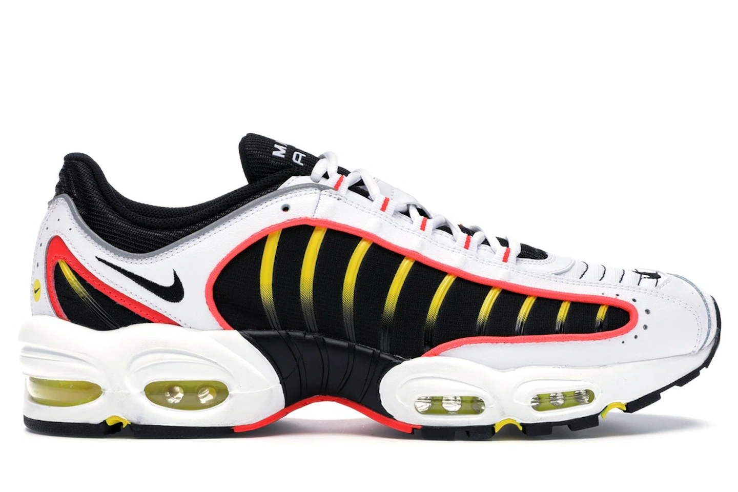 Nike Air Max Tailwind 4 White Black Crimson Yellow - AQ2567-109