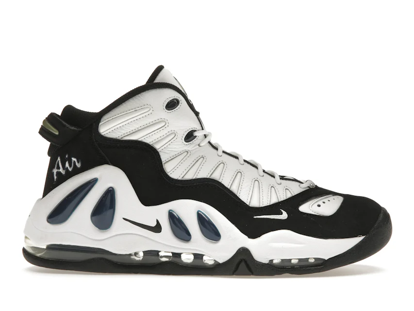 Nike Air Max Uptempo 97 White Black College Navy Men's - 399207-100 - US