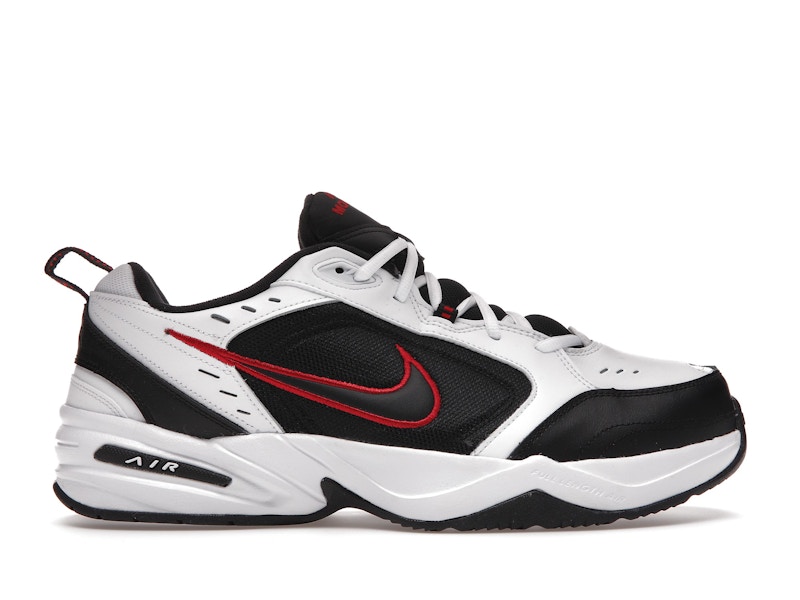 Nike Air Monarch IV 4E Breit WeiB Rot Herren 416355 101 DE