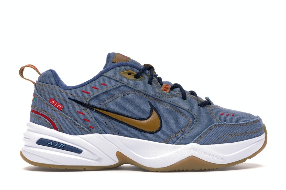 Nike Air Monarch Iv Denim Av6676 400 Nike Air Monarch Iv Denim Av6676 400