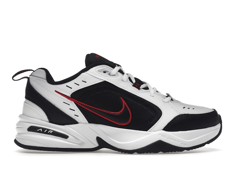 Nike Air Monarch IV White Black Men s 415445 101 US