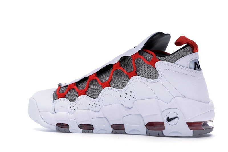 Nike more money white red
