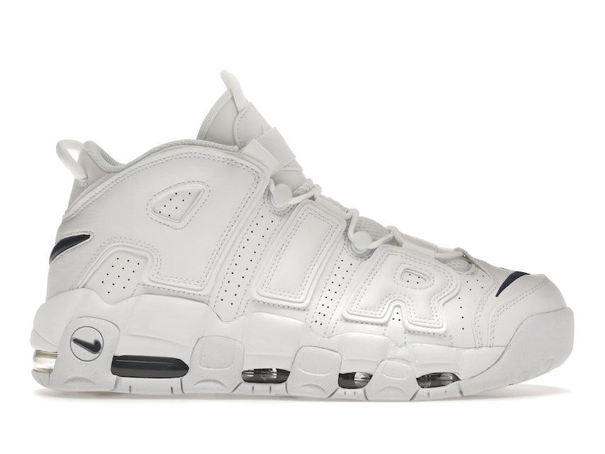 Vrijwel motor Moedig aan Nike Air More Uptempo 96 White White Midnight Navy Men's - DH8011-100 - US