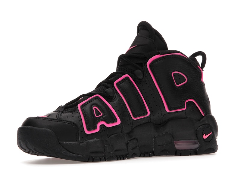 nike air max uptempo black pink