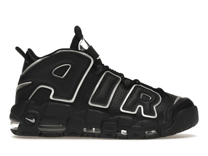 Nike Air More Uptempo Negro Plateado (de mujer) DQ0839-001 ES