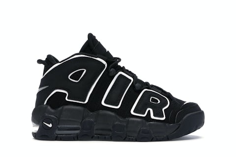 Nike Air More Uptempo Black White (GS) 415082-002 US
