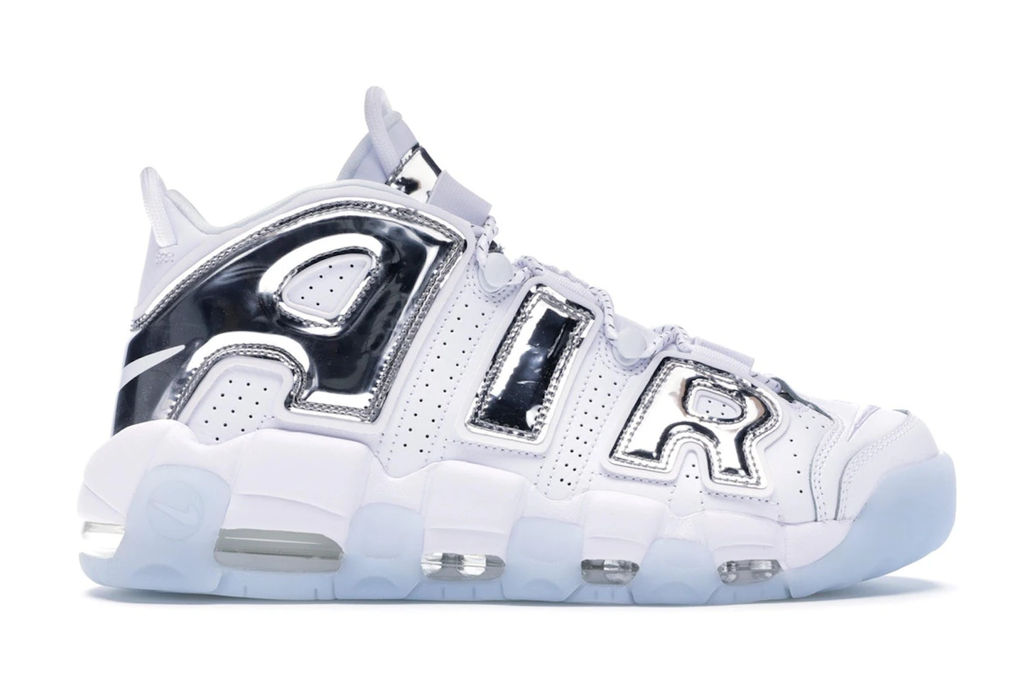 Nike Air More Uptempo Chrome White (W) - 917593-100