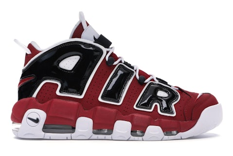 Basketball Sneakers Nike Uptempo Varsity Red Nike Air More
