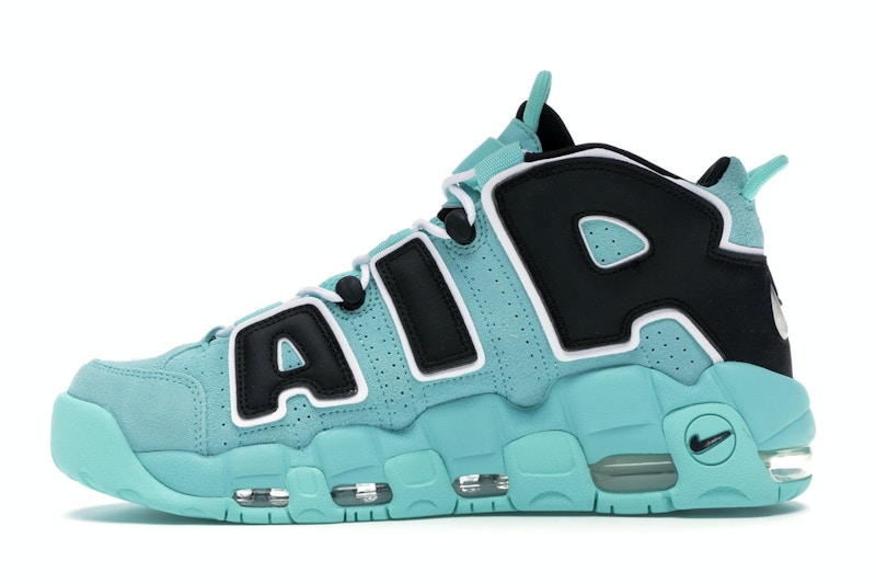 nike uptempo teal