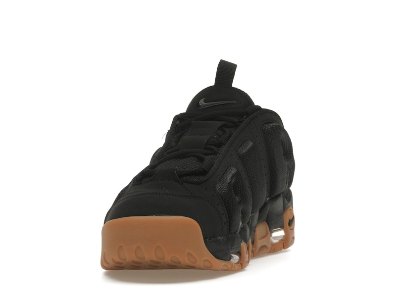 Nike Air More Uptempo Low Black Gum